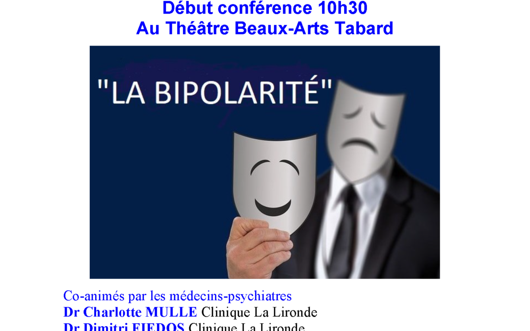 Une conférence sur la Bipolarité, par France Dépression
